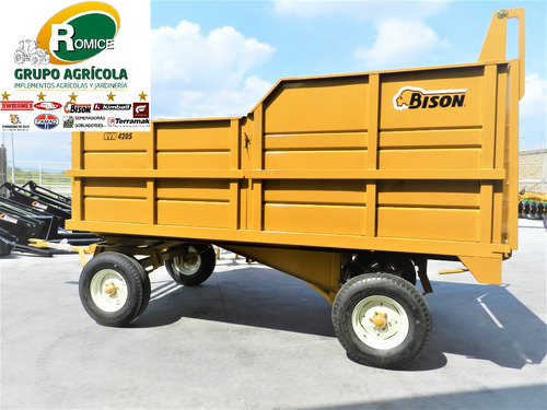 Remolque Ensilador Hidraulico Cosechador 4 Toneladas Bison