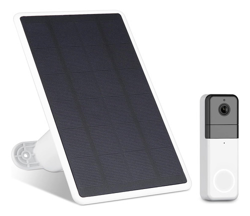 Panel Solar Compatible Timbre De Video Wyze Doorbell Pr...