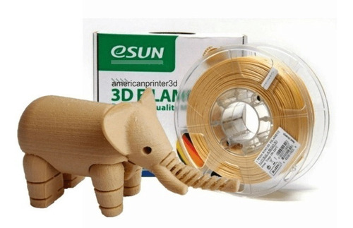 Filamento Esun Pla Wood 0.5 (kg) Impresora 3d -  Imperio 3d