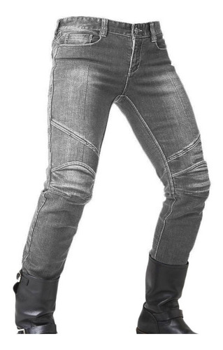 Pantalon Jean Brooklyn Denim Protecciones + Kevlar Motodelta