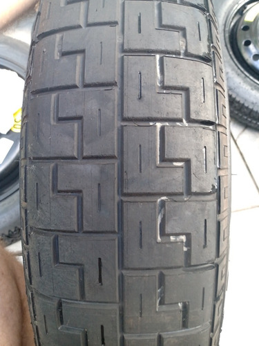 Estepe Fino Aro 16 Pneu Pirelli 155.90.r16 Furação 5x114 -