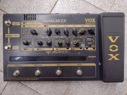 Pedaleira Vox Tonelab Ex
