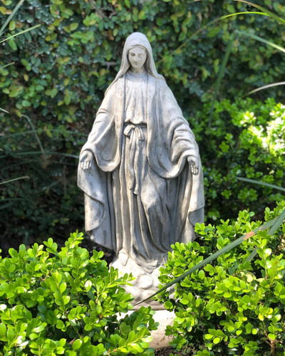 Estatua Virgen Milagrosa Natural Artesanias Myv 75 Cm