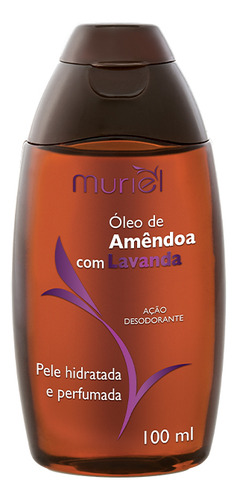 Kit Com 6 Unidades Óleo Corporal De Amêndoas 100ml Muriel