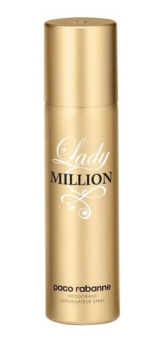 Desodorante Paco Rabanne Lady Million  150ml Original