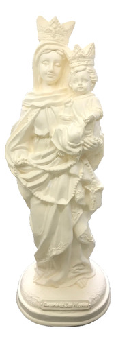 Virgen Del Rosario De San Nicolas Yeso 25 Cm Alto 