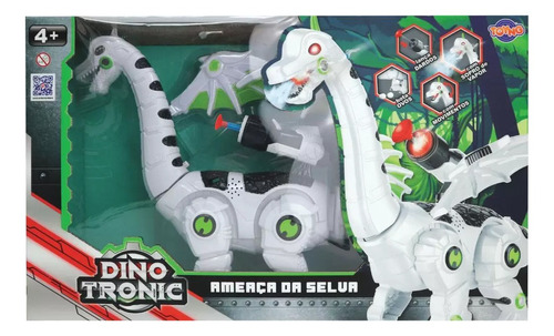 Brinquedo Dino Tronic Dragão Ameaça Da Selva Da Toyng 42503