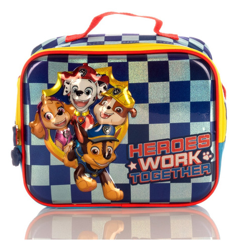 Lonchera Paw Patrol Heroes Work Together Original Nuevo