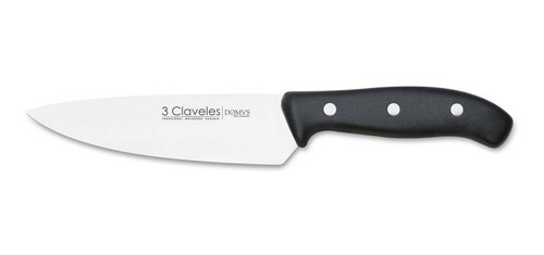 Cuchillo 3 Claveles Para Chef Hoja Inox Largo 15 Cms Domvs