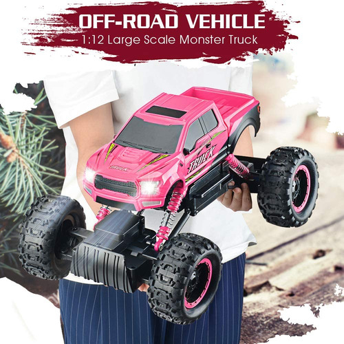 Juguete A Control Remoto Doble E Camion Rosa