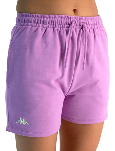 Short Kappa Authentic Gabriellax Lila Mujer