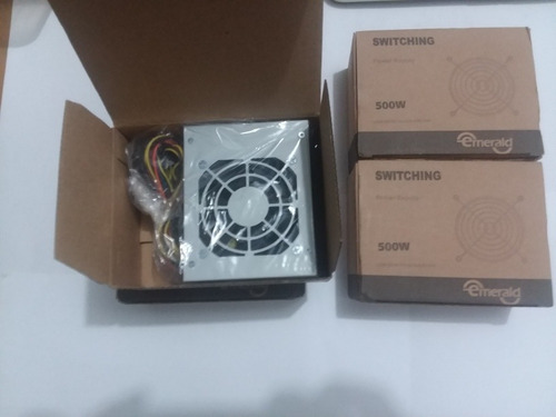 Fuente De Poder 500w Switching Micro Atx Slimm Nueva