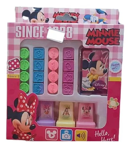 Set Sellos Niños Disney Minnie