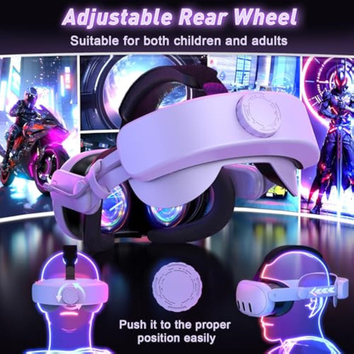 Head Strap With Battery For Meta Quest 3s/quest 3