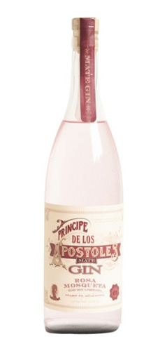 Gin Príncipe De Los Apóstoles Rosa Mosqueta 750ml.