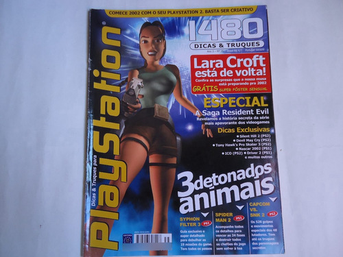 Playstation Nº 35- Syphon Filter 3, Sipder Man 2, Capcom Snk