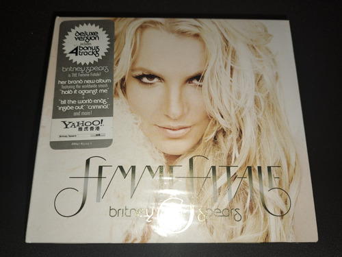 Britney Spears Femme Fatale Deluxe Cd Original Hong Kong Pop