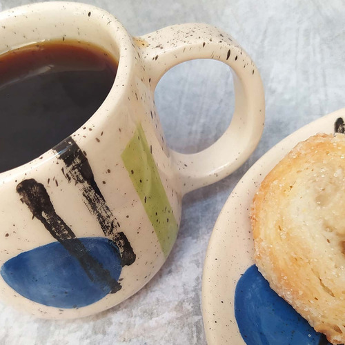 Imagen 2 de 3 de Set Taza Y Platito Urban