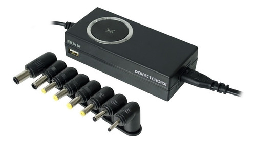 Adaptador De Corriente Universal Perfect Choice C/puntas Int