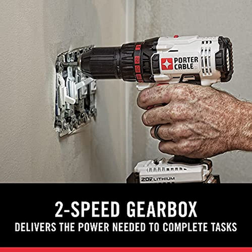 Porter-cable 20v Max Kit Combinado De Taladro Inalámbrico Y