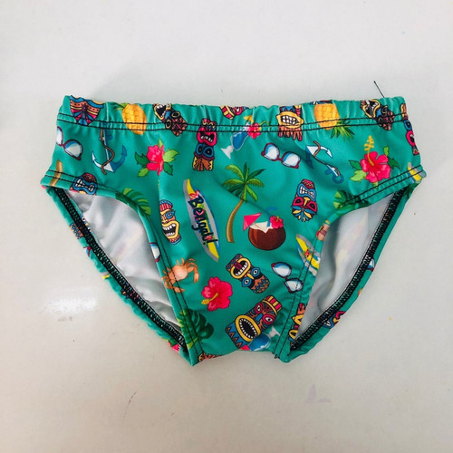 Imagen 2 de 3 de Malla Slip Zunga Nene Estapada Cherry 505