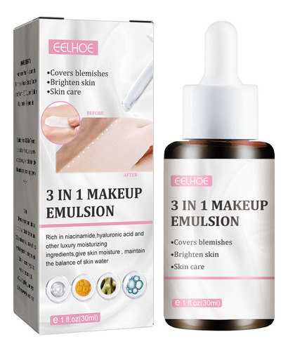 Crema Correctora Relizante De 30 Ml Para Maquillaje Vegano Y