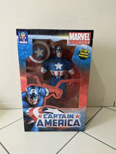 Boneco Capitão America Premium Grande