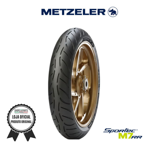 Pneu Dianteiro 120/70zr17 58w (tl) M77rr Metzeler