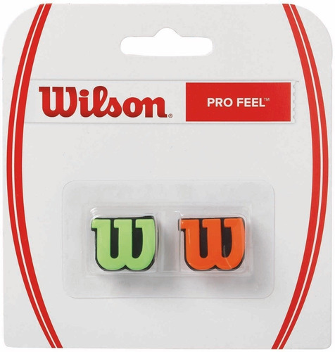 Antivibrador Pro Feel W Wilson Verde Naranja