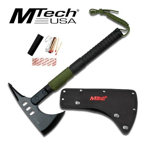 Tomahawk O Hacha De Combate Mtech Usa Axe10 Kit Supervivenci