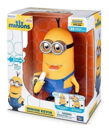 Minion Kevin Interactivo 35 Frases Y Efectos Next Point 1402 | Envío gratis