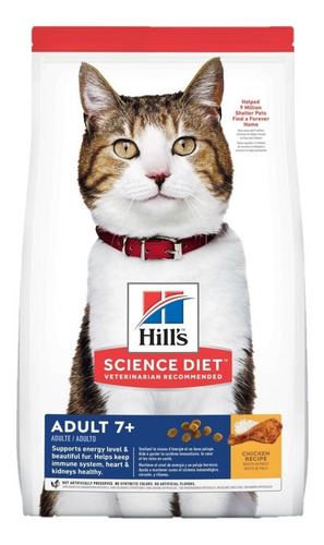 Alimento Hills Gato Adulto +7 Senior 7.2kg