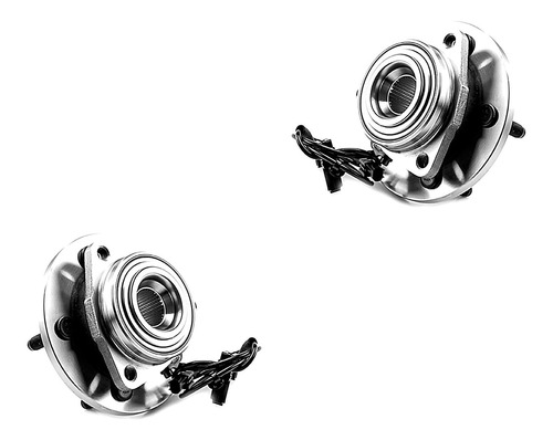 2 Mazas Rueda Del C/abs Generica Aspen Chrysler 2007-2009