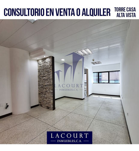 Imagen 2 de 6 de De Oportunidad Céntrico Consultorio En Alquiler O Venta Ubicado En Torre Casa Alta Vista # Al