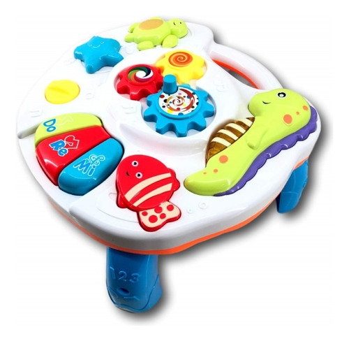 Centro Actividades Juego Aprendizaje 2en1 Forma Mesa Bebe La