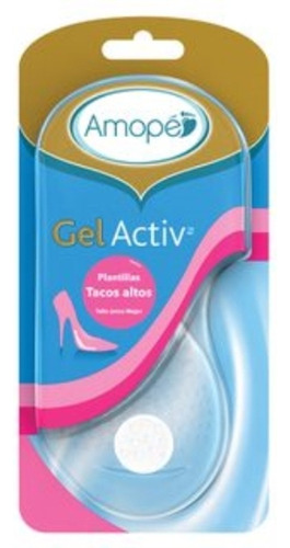 Plantillas Amopé Gel Activ Talle Tacos Altos 1un Par