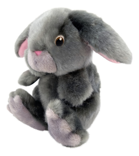 Kong Conejo Toughz Juguete Peluche Para Perro Color Gris