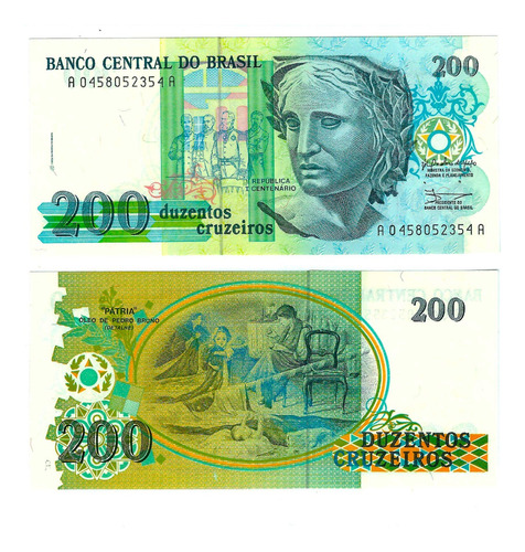 Brasil - Billete 200 Cruzeiros 1990 - Unc