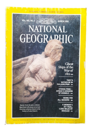 Revista National Geographic Marzo 1983 Ingles