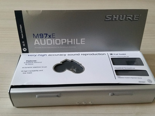 Shure M97xe Audiophile - Na Caixa Sem Uso!