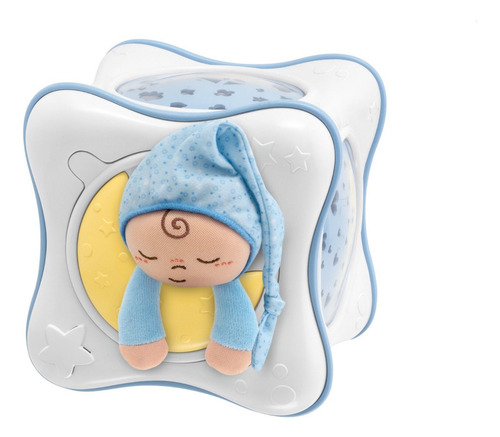 Proyector First Dreams Rainbow Cube Azul Chicco