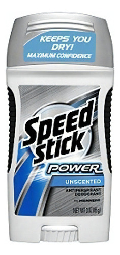 Speed Stick Power Desodorante Antitranspirante Sin Perfume