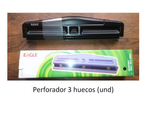 Perforador 3 Huecos Grande