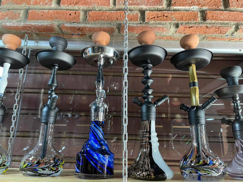 Imagen 8 de 12 de Arguile De Vidrio Marca Pharaohs Hookah Narguile