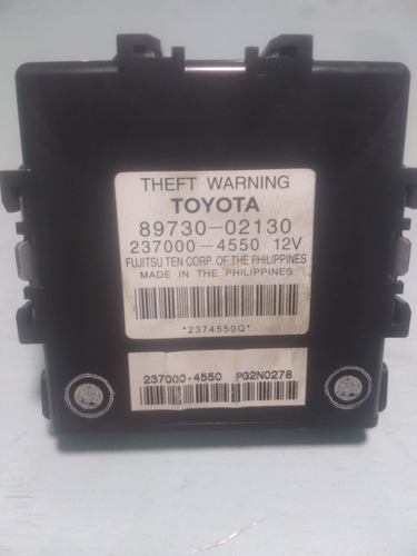 Modulo Antirrobo Toyota Corolla 2009 2014 