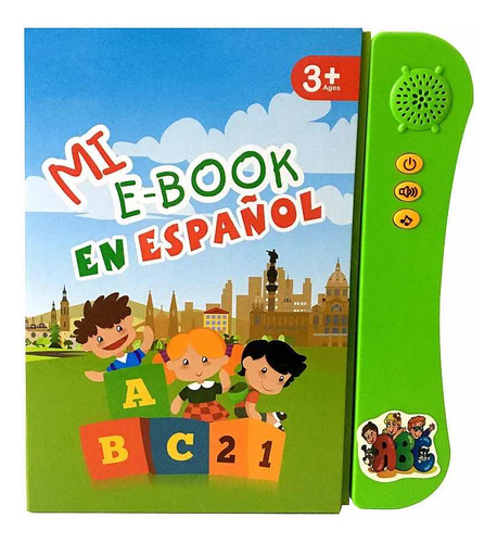 Mi Primer Libro De Español Aprendizaje Juguete Niños