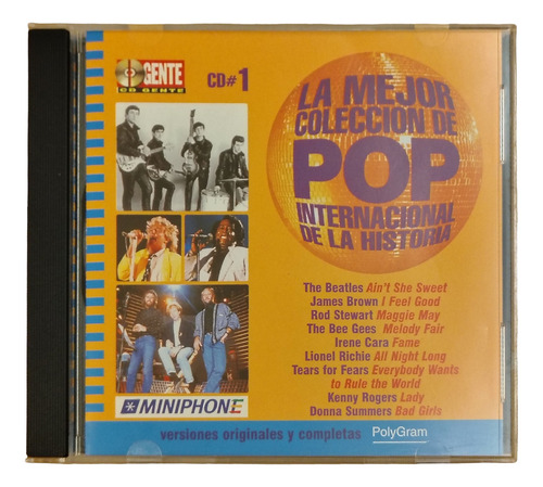 La Mejor Colección Pop Revista Gente Lote 9 Cds Estándar (Usado)
