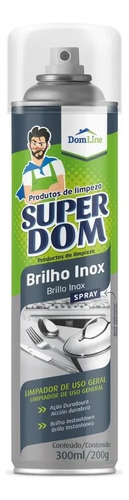 Brilho Inox Domline Limpador De Uso Geral 300ml Original