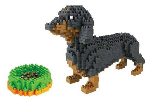 Quebra-cabeça, Modelo J, De Um Dachshund, 898 Peças