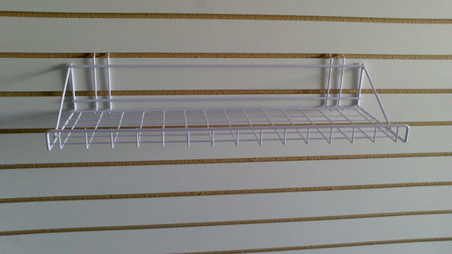 Imagen 1 de 2 de Repisa De Alambre Para Exhibipanel Exhibidor 60x25cm